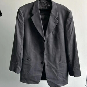 Men's Louis Roth Suit Jacket | 42L Suit Jacket | 42L | Dark Gray Suit Jacket